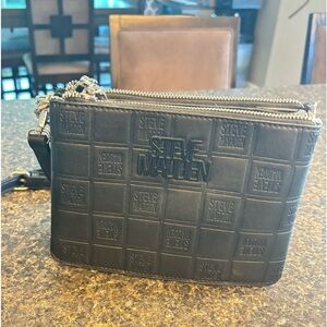 Steve Madden Purse: Black/Silver